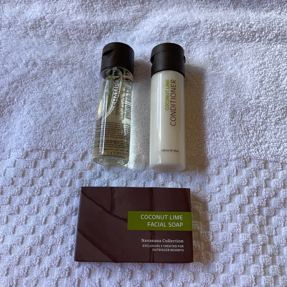 Coconut Lime, Navasana Collection 3 piece travel bundle